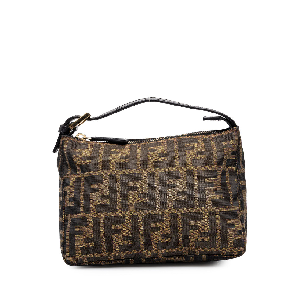 Pre-Loved Fendi Zucca Canvas Handbag